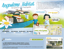 Tablet Screenshot of angouleme-habitat.fr